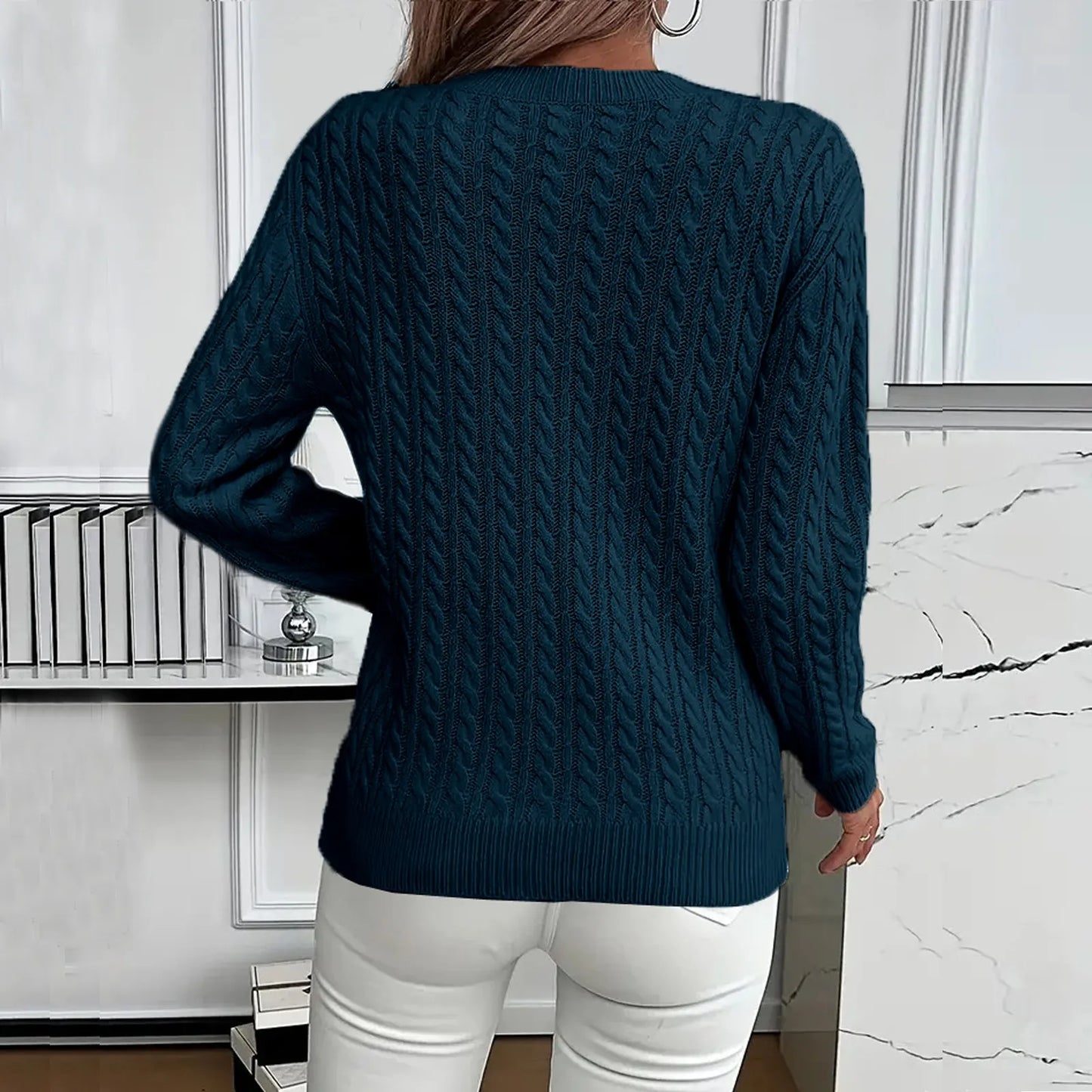 Womens Sweaters Long Sleeve Fall Soft Lightweight Knit Loose Sweater Tops Ropa De Mujer Winter Clothes Woman Sweater For Woman