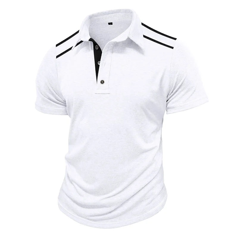 Men s Striped Short Sleeve Button Down Shirt Casual Summer Top for Everyday Streetwear and Daily Wear