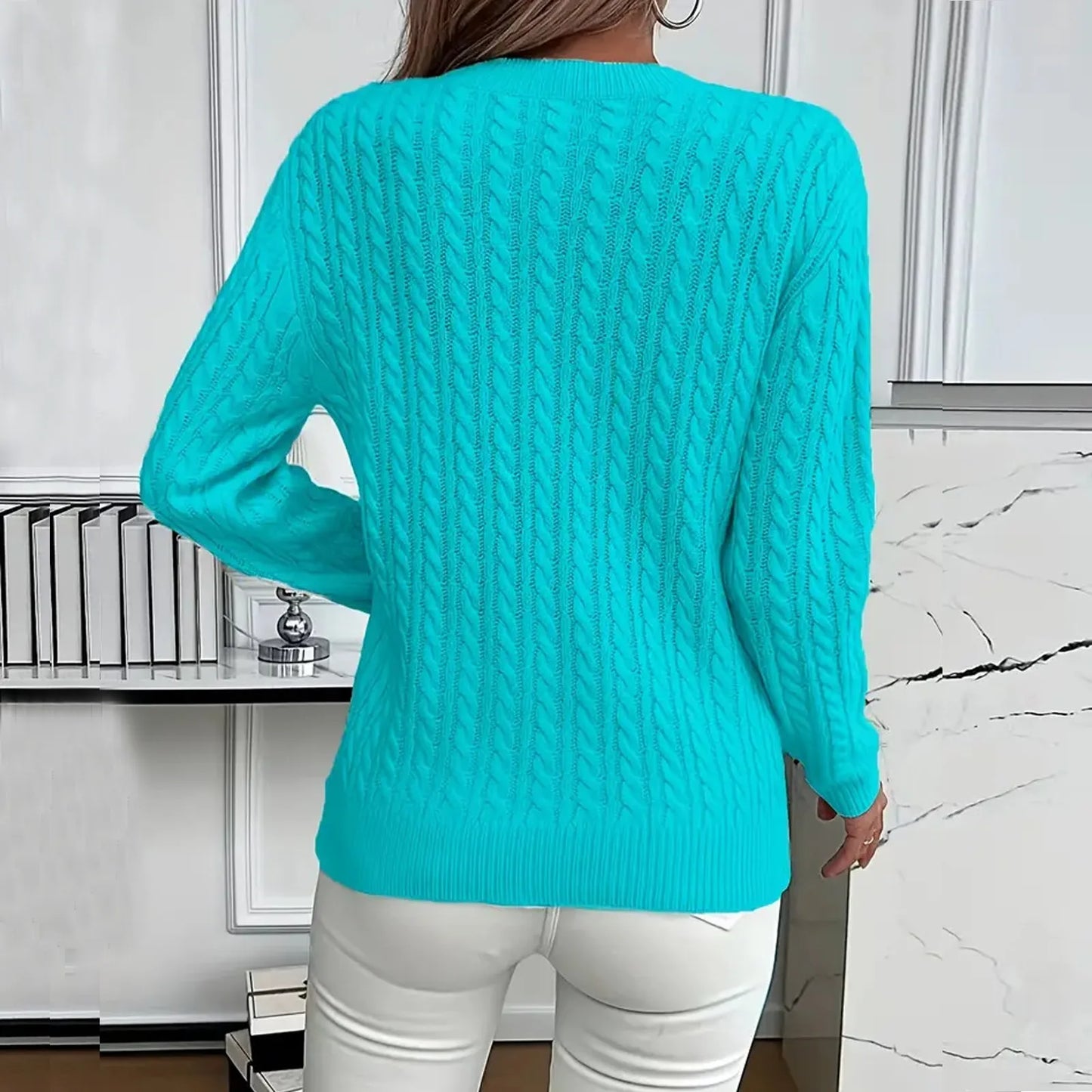 Womens Sweaters Long Sleeve Fall Soft Lightweight Knit Loose Sweater Tops Ropa De Mujer Winter Clothes Woman Sweater For Woman