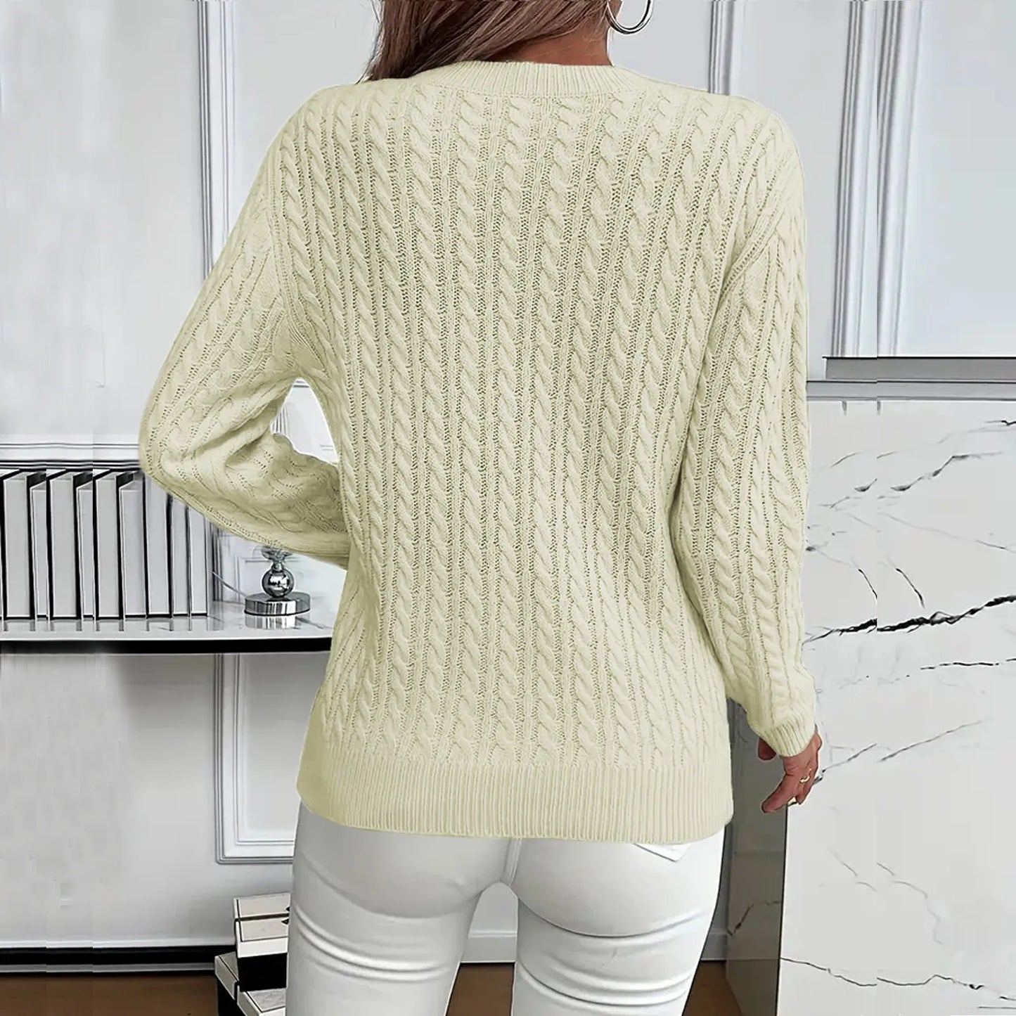 Womens Sweaters Long Sleeve Fall Soft Lightweight Knit Loose Sweater Tops Ropa De Mujer Winter Clothes Woman Sweater For Woman