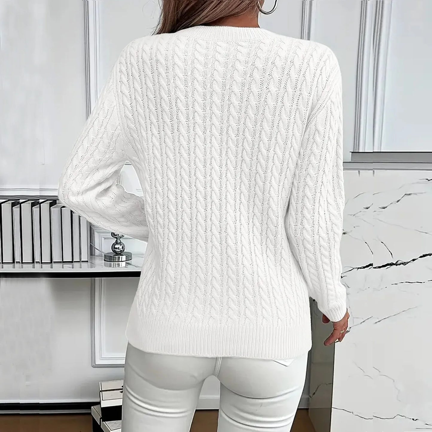 Womens Sweaters Long Sleeve Fall Soft Lightweight Knit Loose Sweater Tops Ropa De Mujer Winter Clothes Woman Sweater For Woman