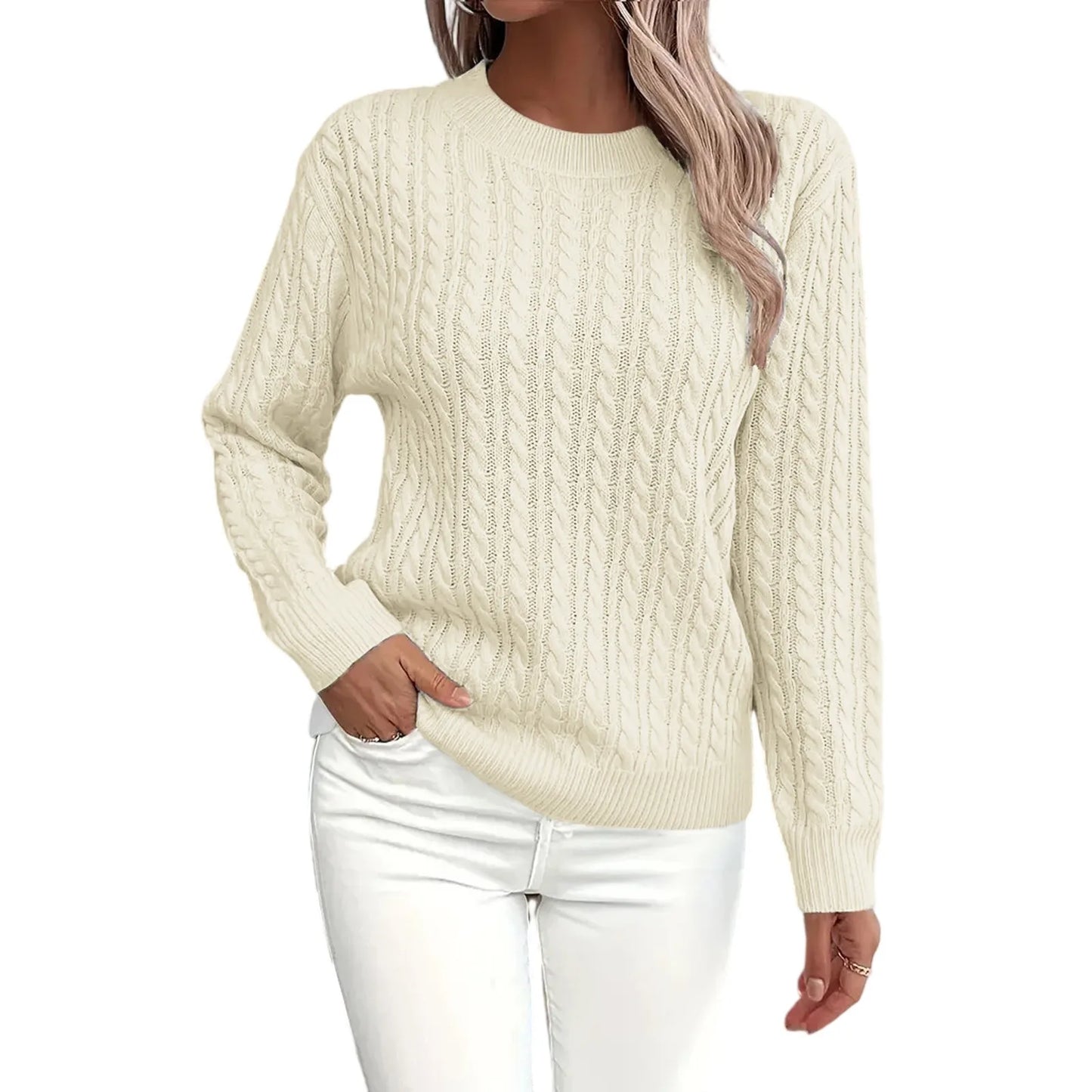 Womens Sweaters Long Sleeve Fall Soft Lightweight Knit Loose Sweater Tops Ropa De Mujer Winter Clothes Woman Sweater For Woman