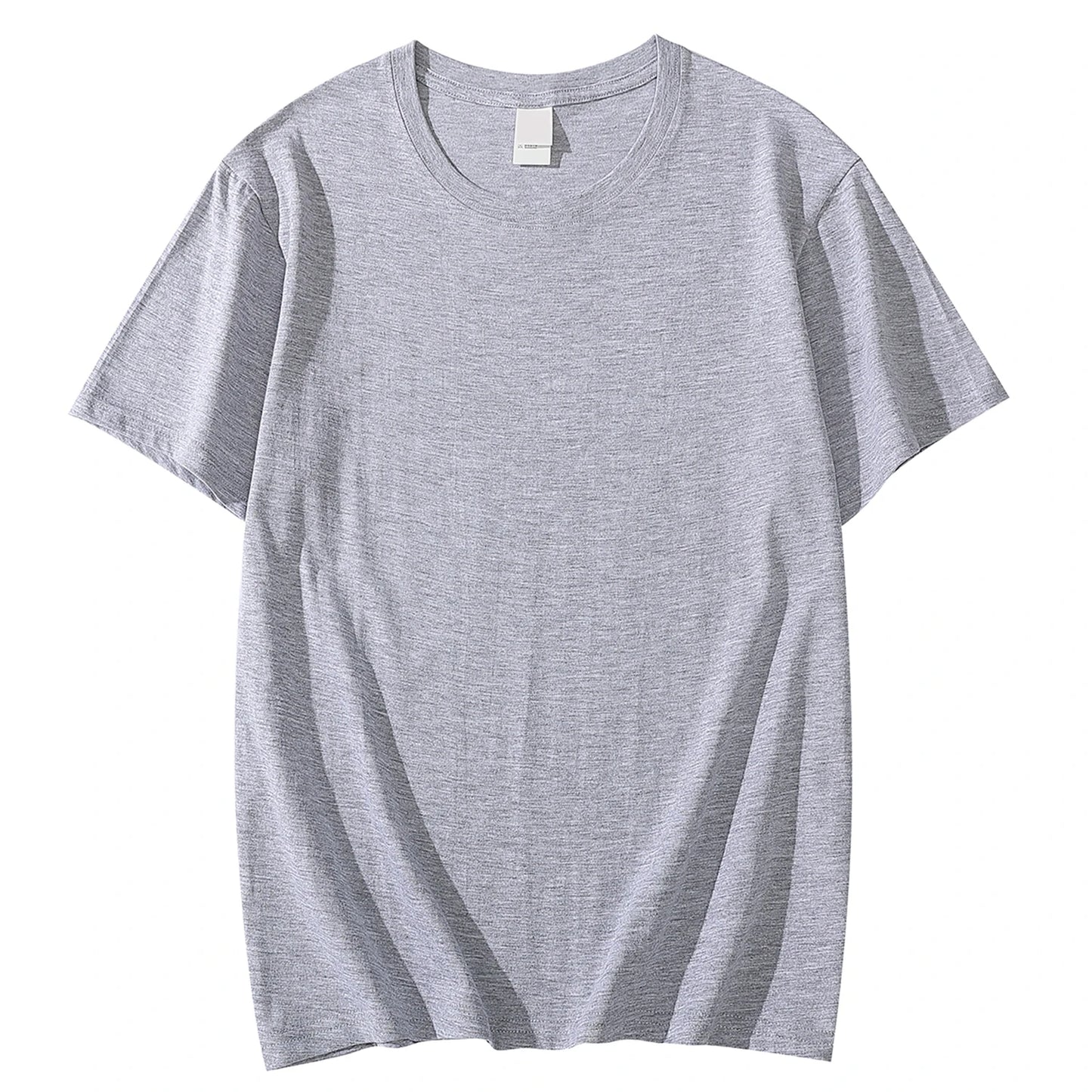 Solid Color T-shirt 8 Colors 2025 New Short Sleeve Men's/Women's Heavy Pound 220g Cotton White Crewneck Loose Top S-4XL