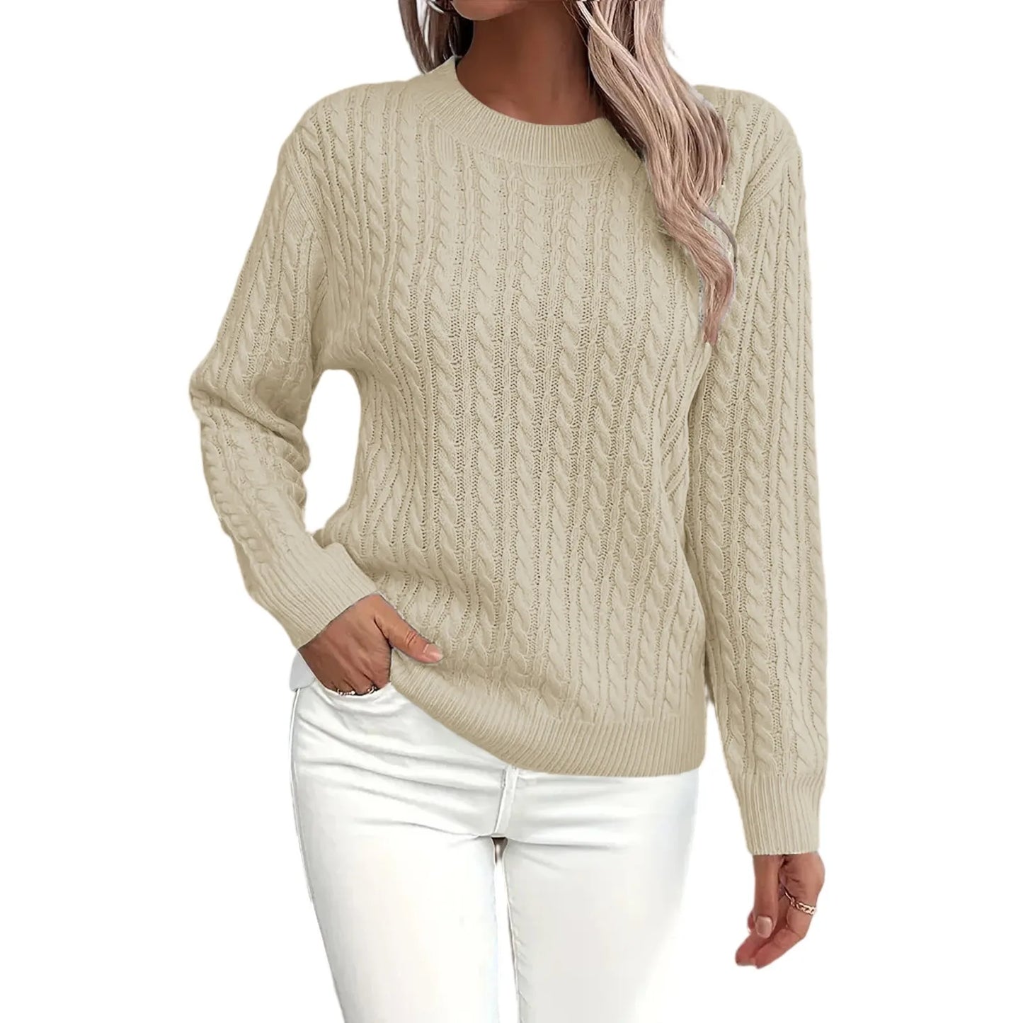 Womens Sweaters Long Sleeve Fall Soft Lightweight Knit Loose Sweater Tops Ropa De Mujer Winter Clothes Woman Sweater For Woman
