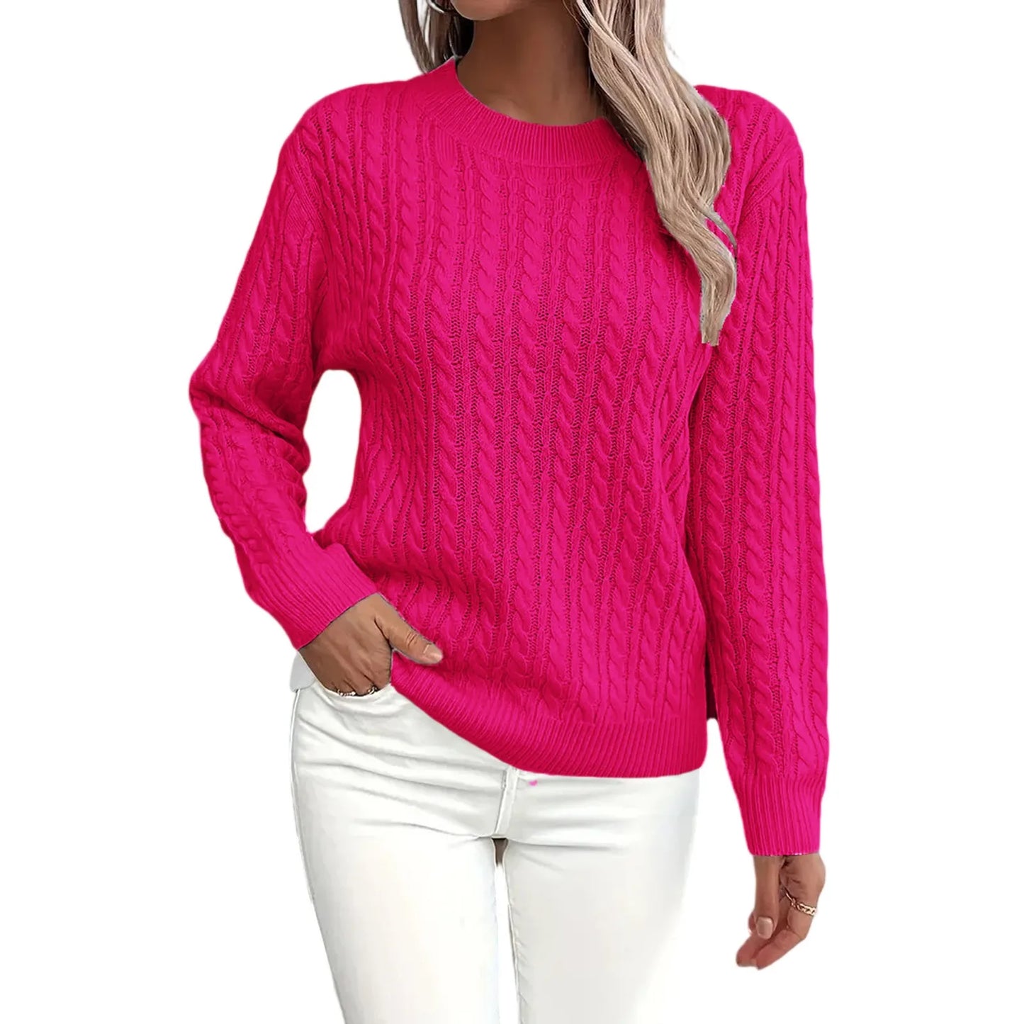 Womens Sweaters Long Sleeve Fall Soft Lightweight Knit Loose Sweater Tops Ropa De Mujer Winter Clothes Woman Sweater For Woman