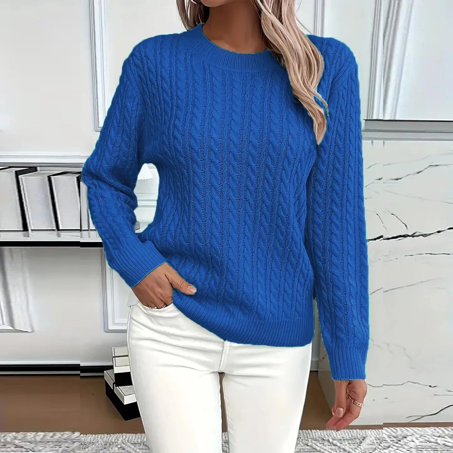 Womens Sweaters Long Sleeve Fall Soft Lightweight Knit Loose Sweater Tops Ropa De Mujer Winter Clothes Woman Sweater For Woman